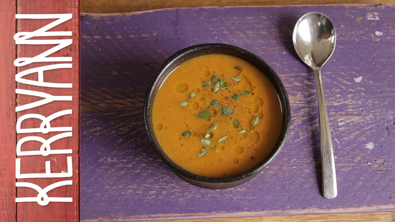 Roasted Mediterranean Vegetable Soup