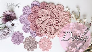 Crochet] Easy Doily 9-Tier Doily - YouTube