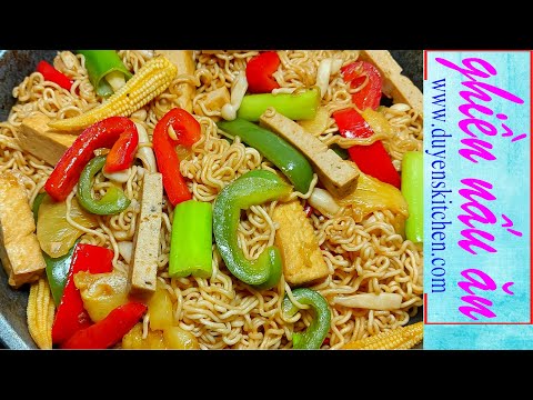 Video Cách Làm Mì Gói Xào Chua Ngọt Chay Mặn Đều Dùng Được... - youtube