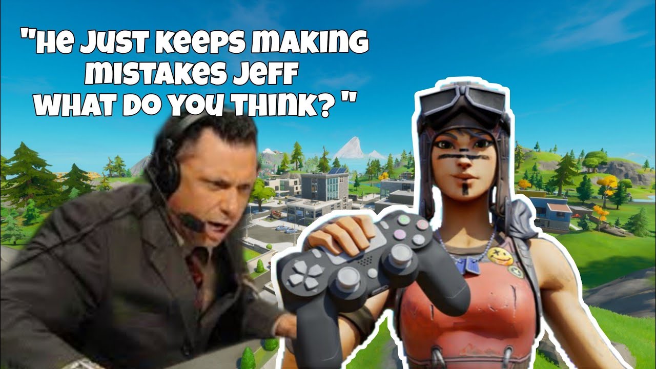 Commentating My Friends Fortnite Gameplay YouTube