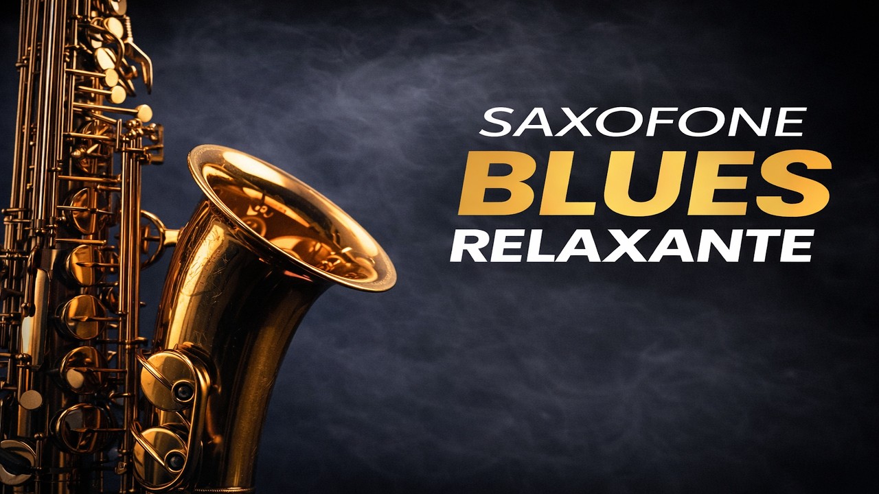 Saxofone Blues Tranquilidade - Paz Noturna