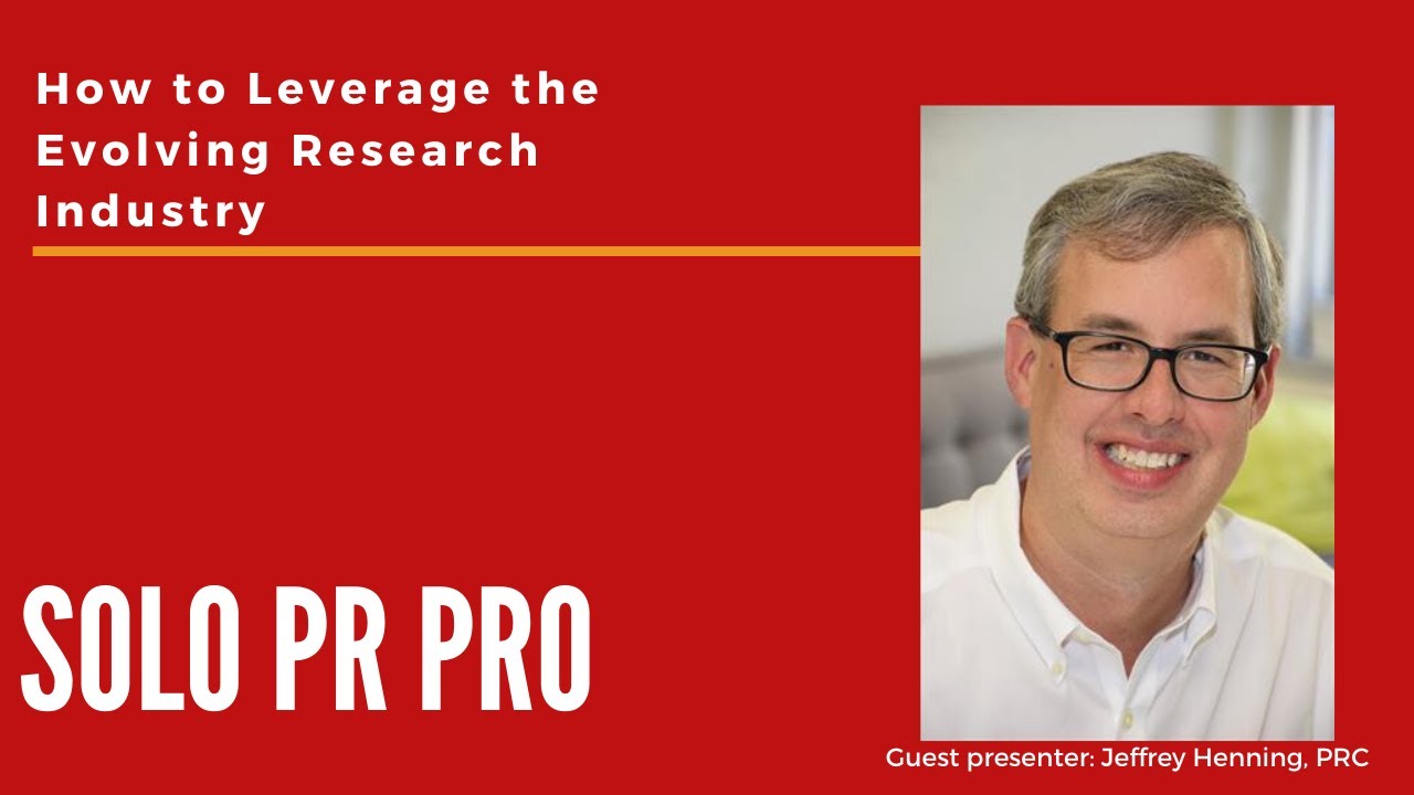 How to Leverage the Evolving Research Industry How to Leverage the Evolving Research Industry