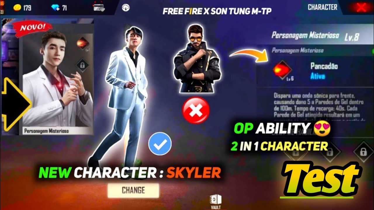Skyler Character Ability Test || How It Work || New character Skyler ability test || Multimagician||