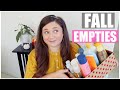 Fall/PREGNANCY Empties! Products I've Used Up | October 2021