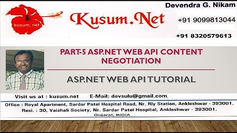 ASP NET Web Api Content Negotiation