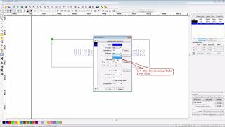 laser cutter software rdworks v8 tutorial 13 Combine Engraving and Cutting screenshot 5