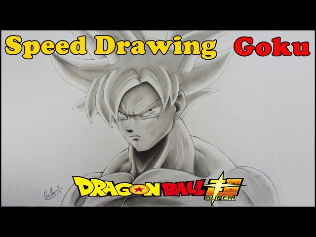 Carlos Arts - Como Desenhar Goku Instinto Superior Dominado a