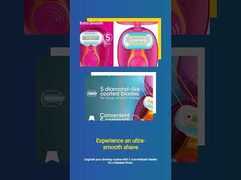 Gillette Venus Extra Smooth On The Go #travelshaver #ladyshave