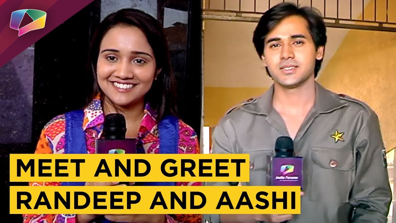 Fans Meet Their Favourite Celebrity Randeep and Aashi