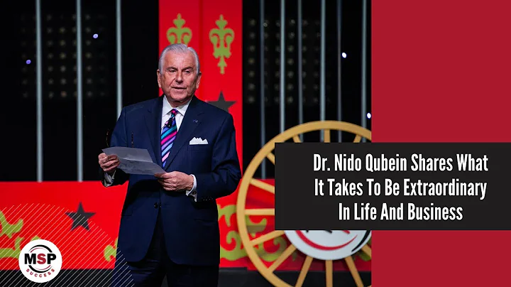 Dr. Nido Qubein Shares What It Takes To Be Extraor...