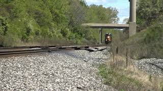 Another SD40-2 Leader on CSX X100 2021 May 11th