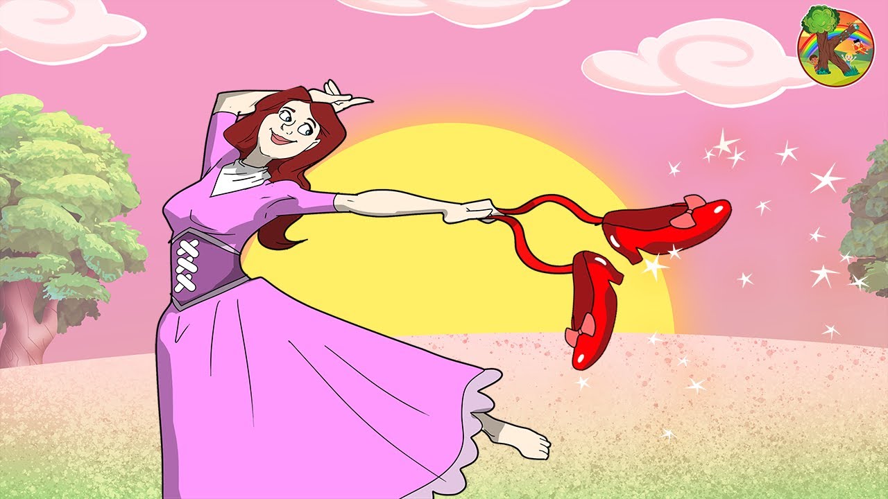 The Red Shoes | KONDOSAN English | Fairy Tales & Bedtime Stories for ...
