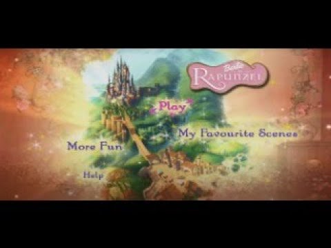 Barbie as Rapunzel (2002) - Dvd Menu Walkthrough