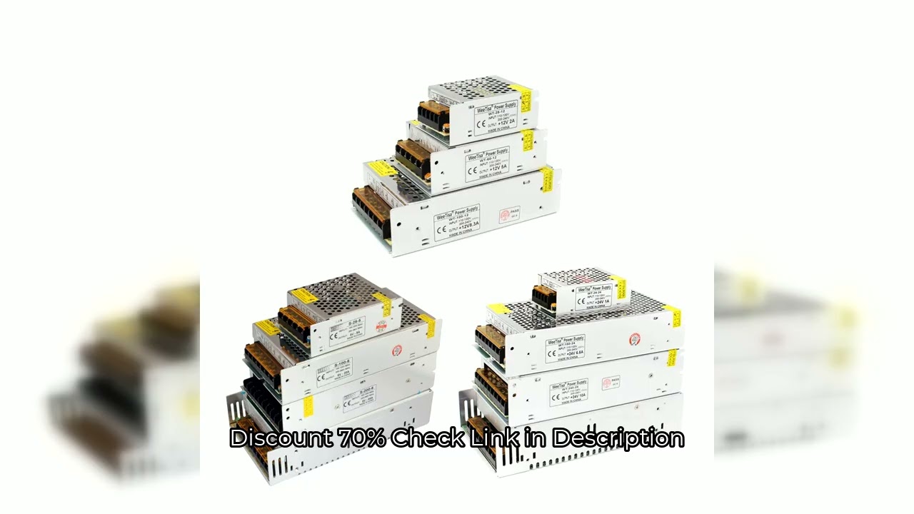 5V 12V 24V LED Power Supply AC 110V 220V to DC 5V 12V 24V LED Strip Light 12 Volt Switch Adapter Dri