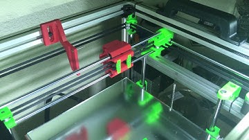 Hypercube Evolution Tool change and parking Testing and development