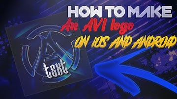 How to Make an AVI logo (iOS & Android) | Ibis Paint X