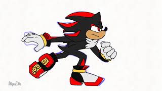 Shadow the Hedgehog run cycle test
