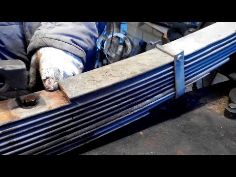 Видео: Как починить листовые рессоры?