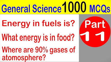 General Science 11, UPSC, CSS, FPSC, SSC, SPSC, PPSC,