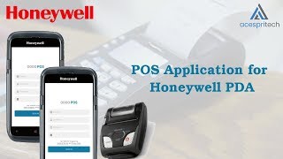 Odoo POS Android Application for Honeywell PDA with Bluetooth Printer