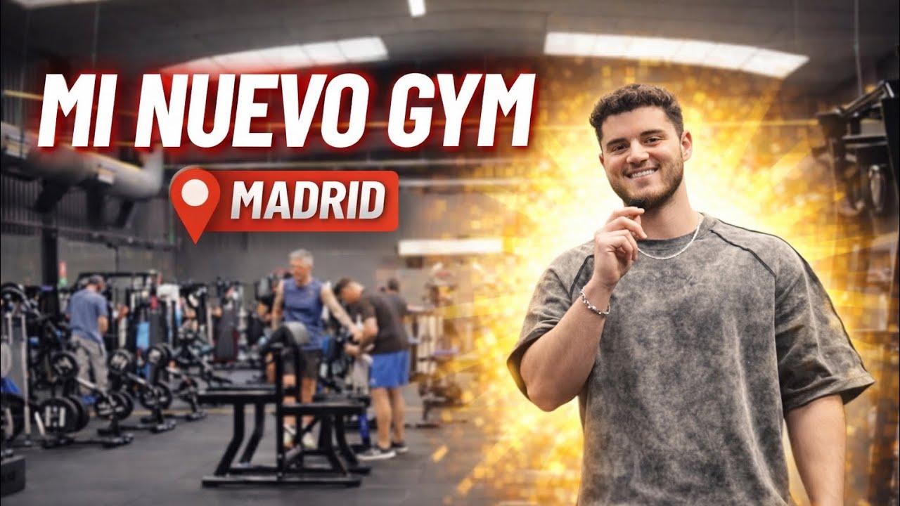 MI NUEVO GYM EN MADRID | SI TÚ NO CAMBIAS, NADA CAMBIA‼️