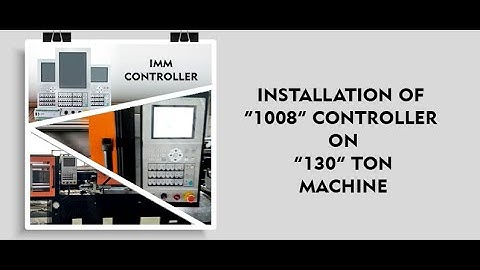 Installation IMM Controller 1008