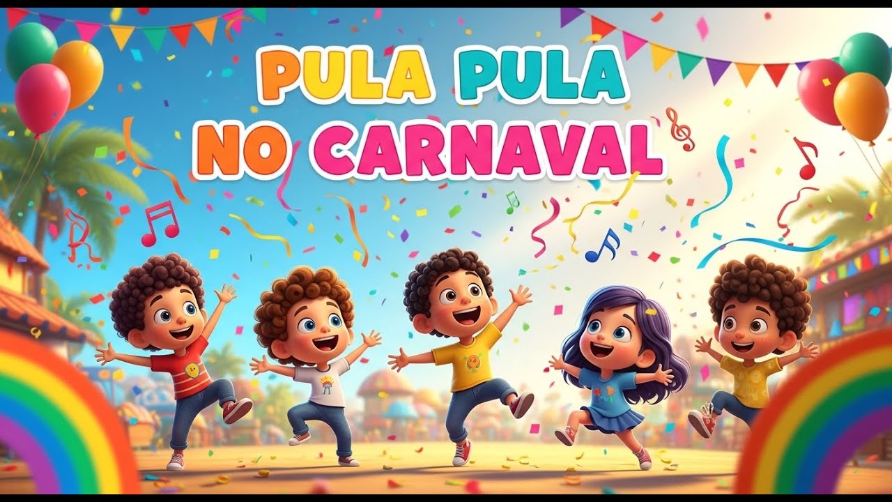 Música de CARNAVAL INFANTIL 🎊 Pula Pula no Carnaval | Música para ...