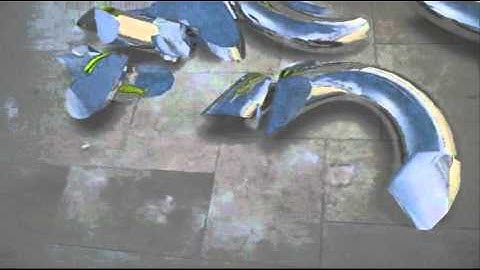 3ds max + boujou chrome shatter TUTORIAL