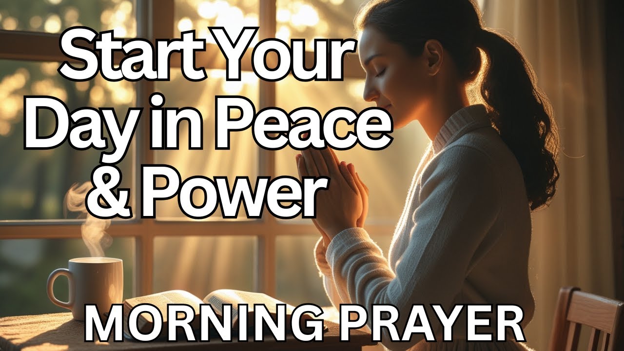 Morning Prayer to Start the Day with Joy and Peace - YouTube