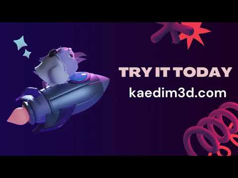 Create with Kaedim | High quality, game-ready 3D assets from 2D inputs