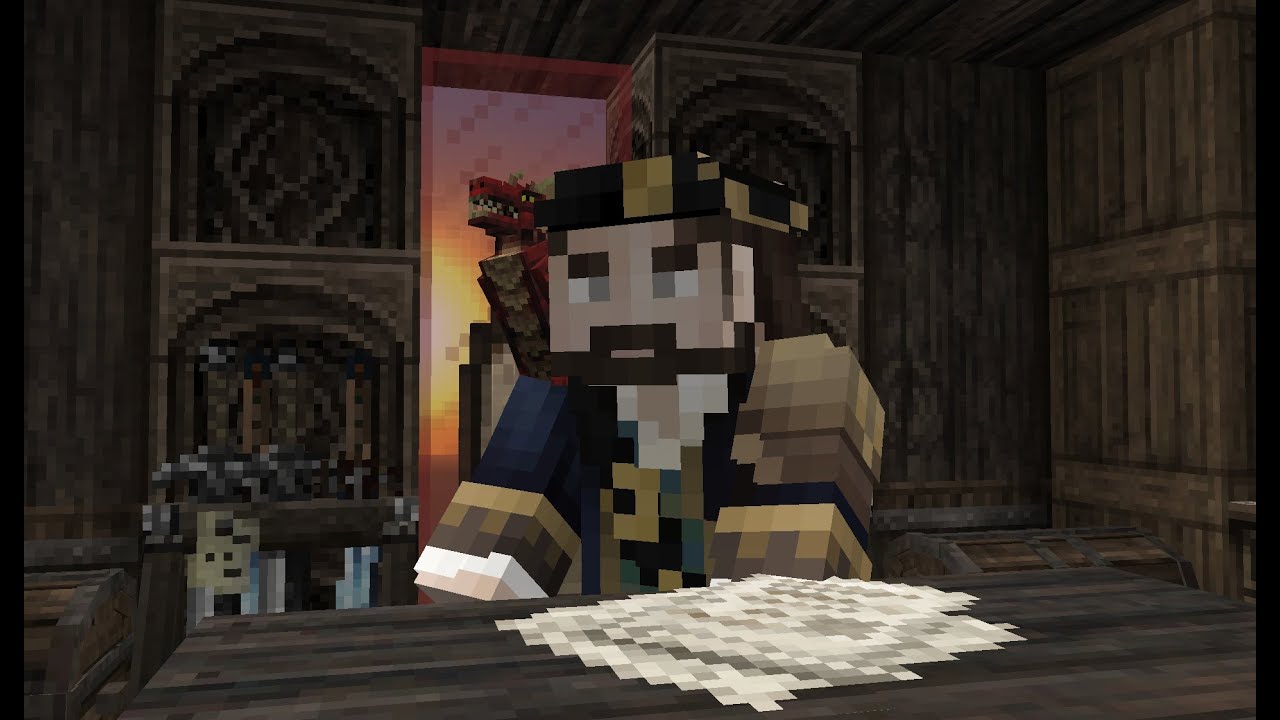 ͡๏̯͡๏ ШИЗОИДНОЕ ПРИКЛЮЧЕНИЕ の Minecraft Custom NPCs карта "Pirate story"