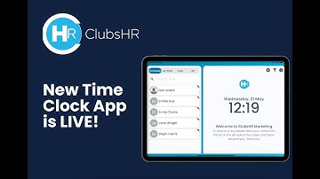 ClubsHR Time Clock App is LIVE!