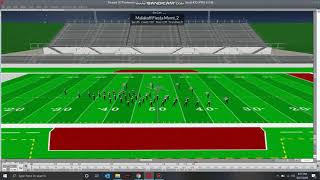 Malakoff HS Band Movement 2 Drill Video 2020