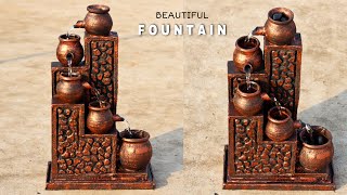 Amazing Antique Copper Model Indoor Desktop Water Fountain | New Best Indoor Waterfalls Fountains