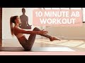 10 minute ab workout  yoga abs