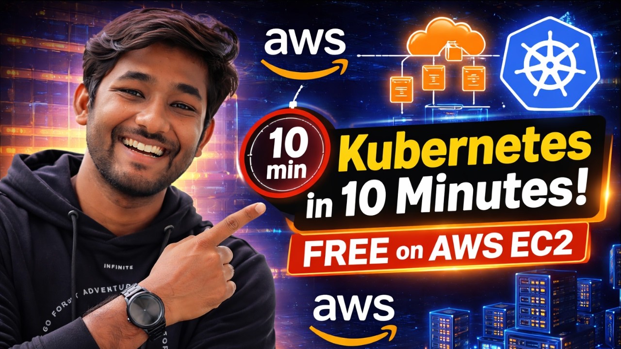 Kubernetes Setup in 10 Minutes on AWS EC2 (FREE) | Step-by-Step ...