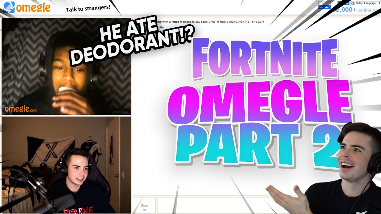 I went on the Fortnite Omegle Section... (PART 2) YouTube