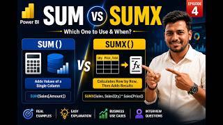 SUM vs SUMX Finally Explained! The Difference Everyone Gets Wrong