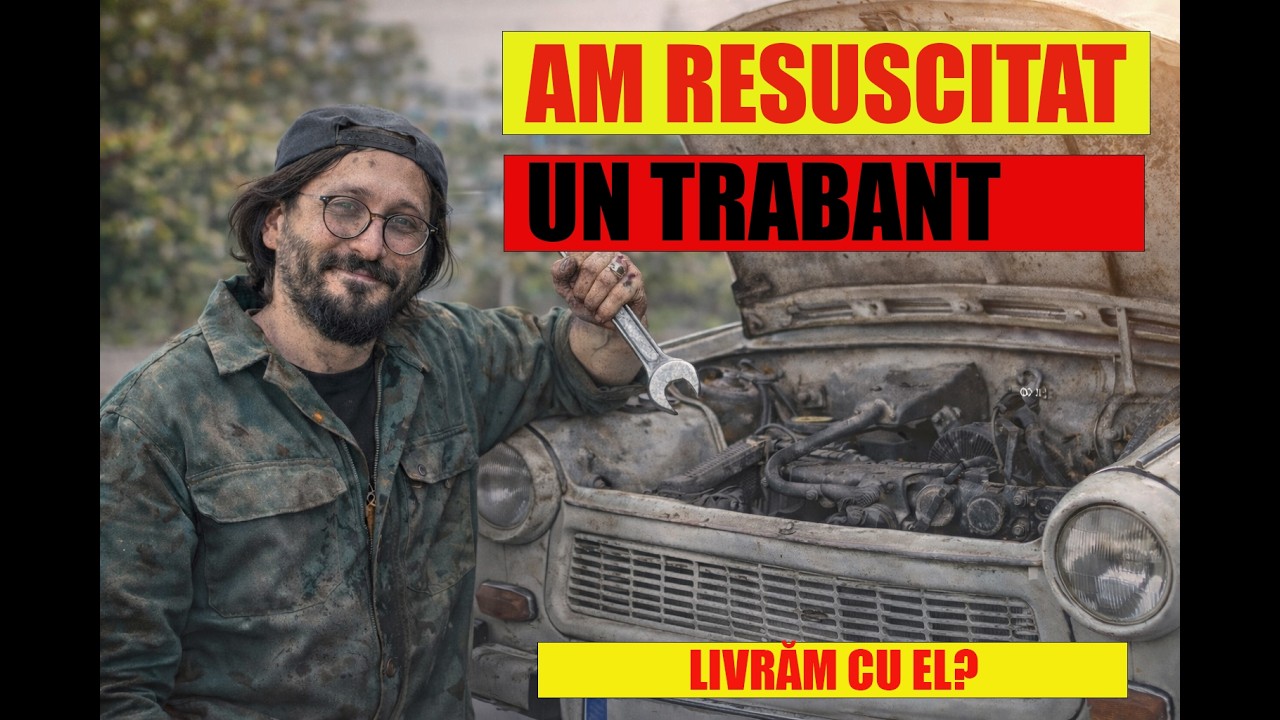Am readus la viață un Trabant! 🚗