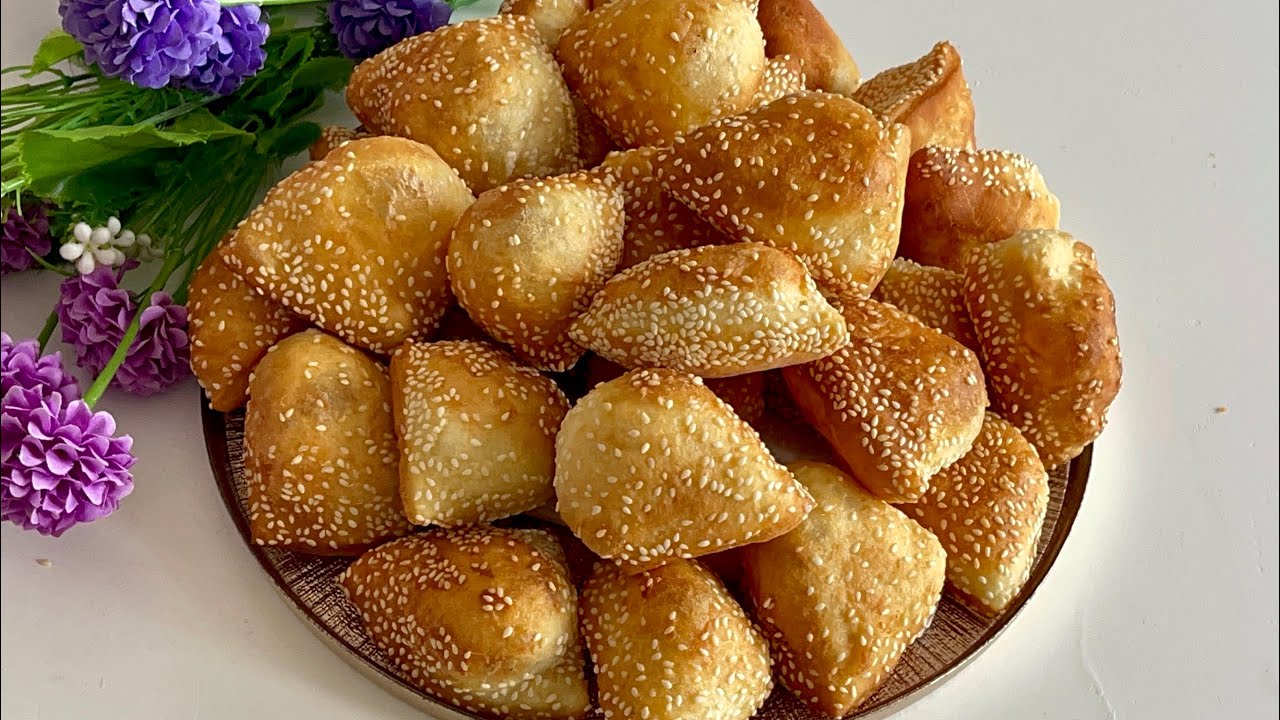 HİÇ BÖYLE PİŞİ DENEDİNİZMİ ?SUSAMLI BALON PİŞİ TARİFİ ????????