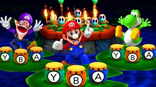 Mario Party The Top 100 Minigames - Mario vs Daisy vs Yoshi vs Waluigi