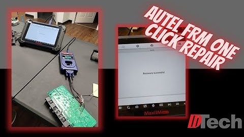 *UPDATED* Easy Autel IM608 BMW FRM Repair on Bench