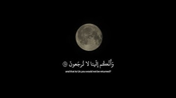 فتعالى الله الملك الحق|القارئ أسلام صبحي🤍🌑تصويري S22الترا