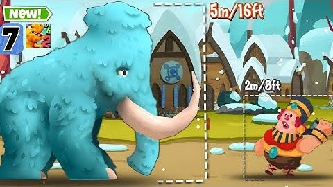 Dino bash 2 episode 7 (NEW DINO MAMMOTH 🦣 )