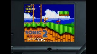 Emerald Hill Zone, But The DS Version is Playing in The Background ( Sonic 2 )