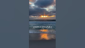 أرح سمعك 🤍🌿 ستوريات انستا قران كريم ايات قرانية قصيرة || حالات واتس قران صوت #القارئ_زياد_محمد 🤍🌿