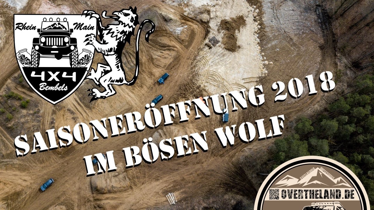 Saisoneröffnung 2018 der 4x4-Bembels im Bösen Wolf!