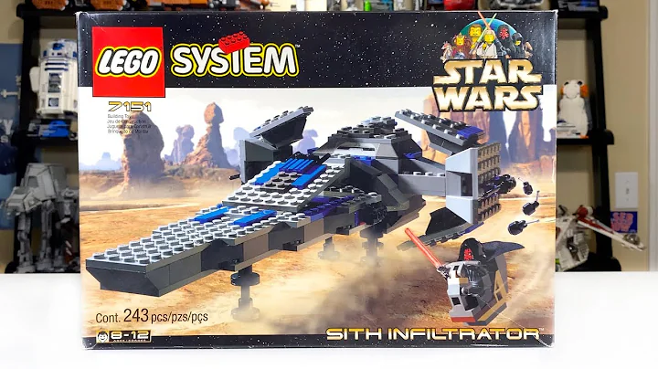 LEGO Star Wars 7151 SITH INFILTRATOR 1999 Set Review! - DayDayNews
