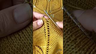 Sweater Knitting Raglan Stitches #knitting