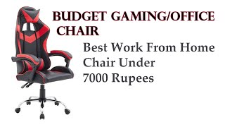 Best Gaming Chair With Lumbar Support & Reclining By Bantia Furnitures Under 7000 Rs
